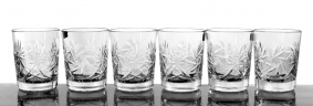 Kryształowe szklanki do whisky 240ml - eleganckie szklanki do whisky.