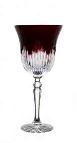 Kryształowe kieliszki do wina 240ml 421x PN RU - rubinowe kieliszki do wina.