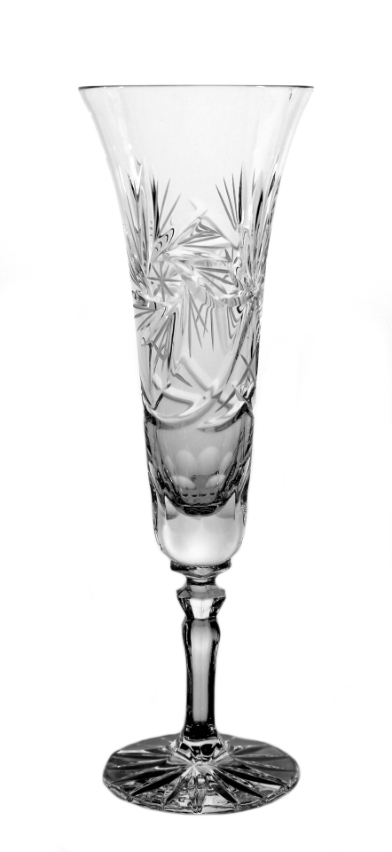 Kryształowe kieliszki do szampana 140ml 443 - komplet kieliszków do szampana.